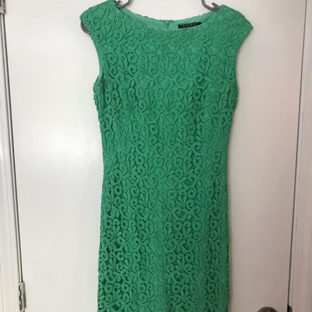 Ralph Lauren dress. Size 2. Green.